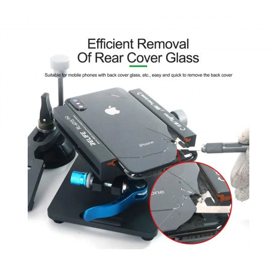 Relife RL-601S Plus 2-in-1 Multifunction Dismantling LCD Screen & Glass Back Cover Fixture
