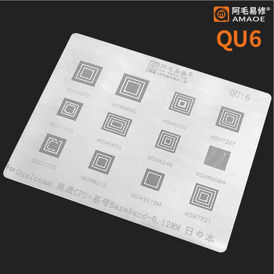 AMAOE QU-6 STENCIL For QUALCOMM CPU
