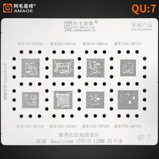 AMAOE QU-7 STENCIL For QUALCOMM CPU