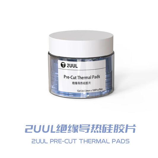 2UUL SC02 Pre-Cut Thermal Silicone Pads 100Pcs/Box