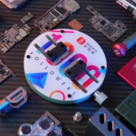 YCS-H03 PCB Fixture Universal Motherboard Circular Soldering CPU IC Chip Clamp Mobile Phone Motherboard PCB Holder