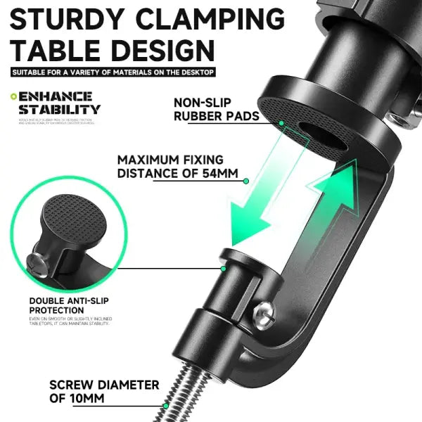 Luowei LW-319 Universal Rotary Fixture 360 Degree Rotation Adjustable Clamping For Mobile Phone Repair Fixture