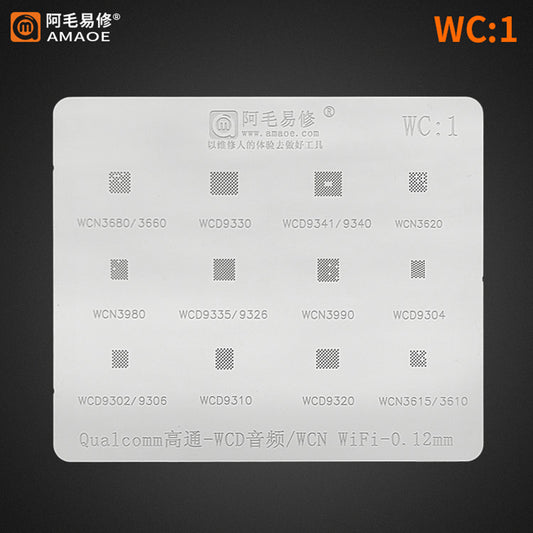 AMAOE WC-1 STENCIL For WiFi QUALCOME WCD/WCN