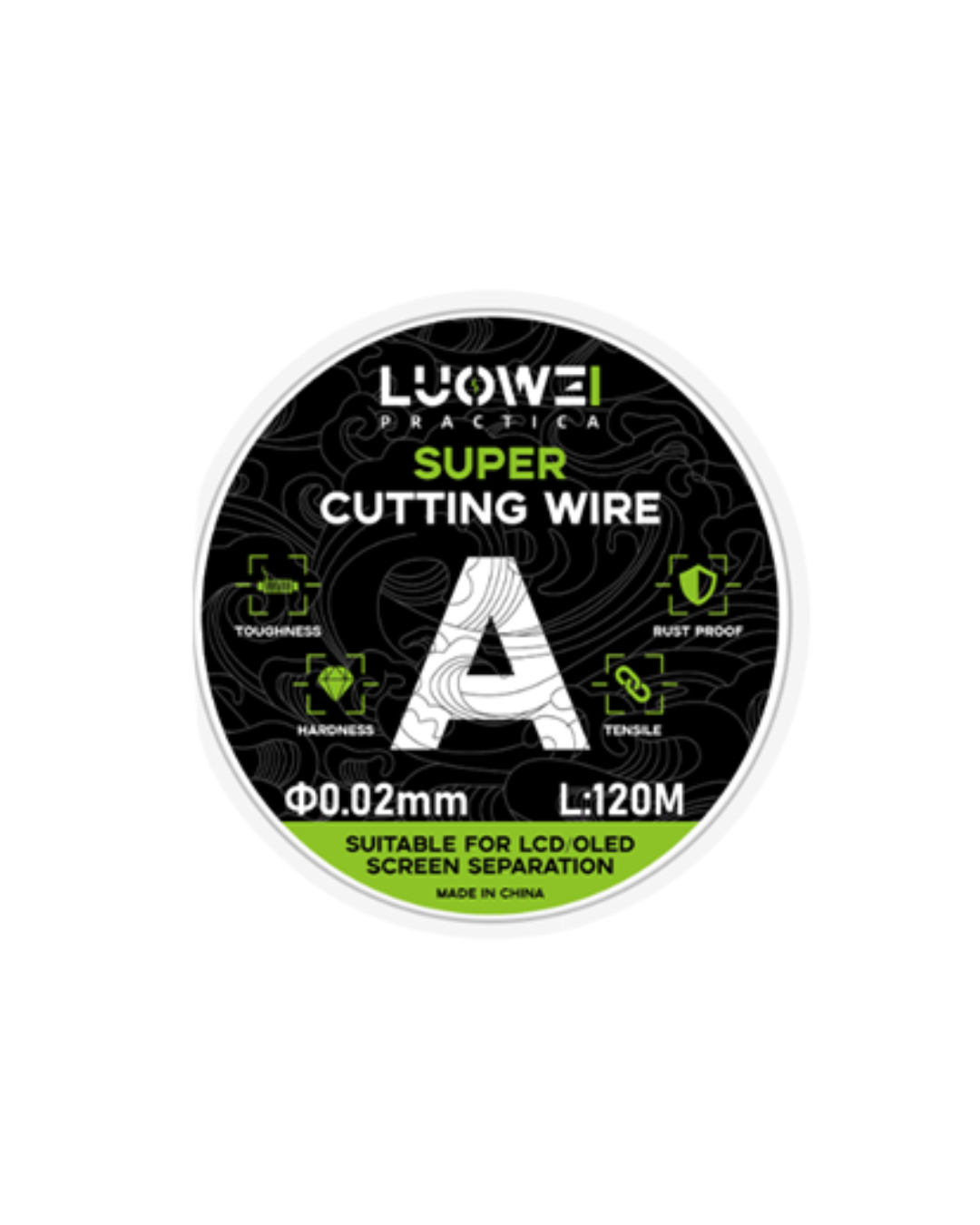 SUPER Add hard screen separation gold wire 0.03MM