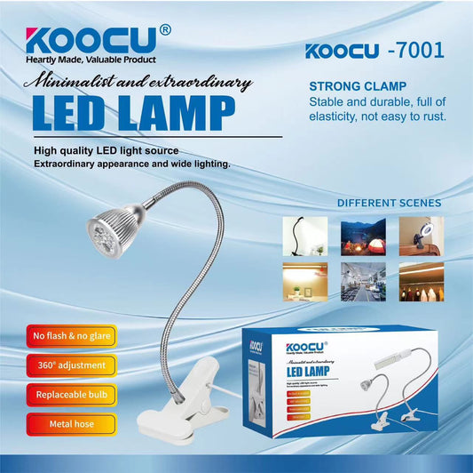 KOOCU-7001 20W LED LAMP FOR WORKTABLE / koocu reading led lamp big