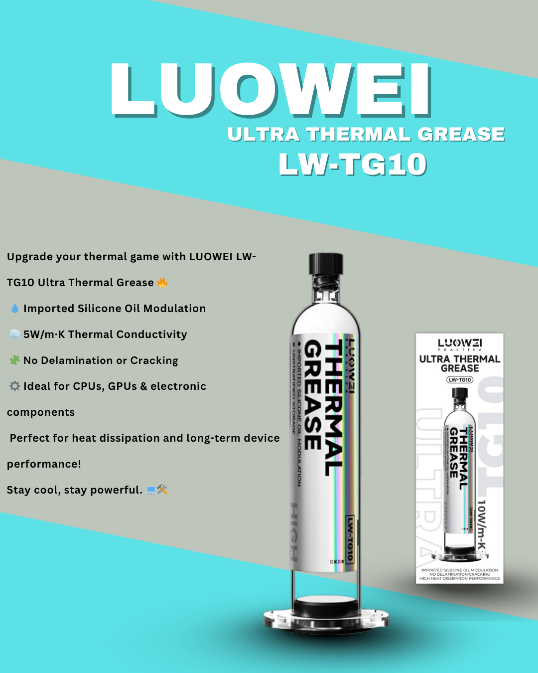 LUOWEI ULTRA THERMAL GREASE – LW-TG10