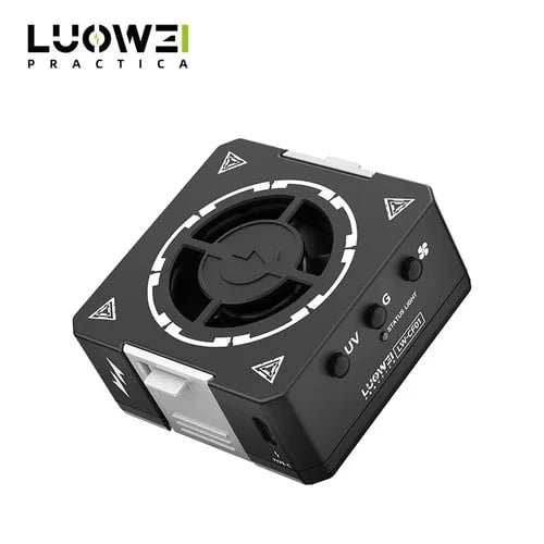 Luowei LW-CF01 3 In 1 Microscope Cooler & Exhaust Fan & UV Curing Lamp