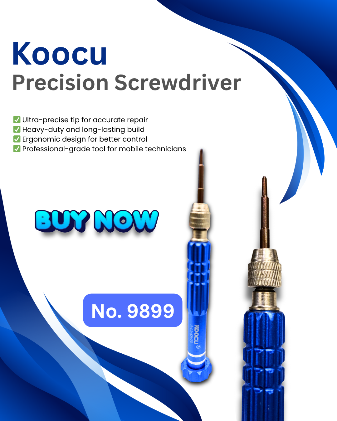Koocu Precision Screwdriver 9899