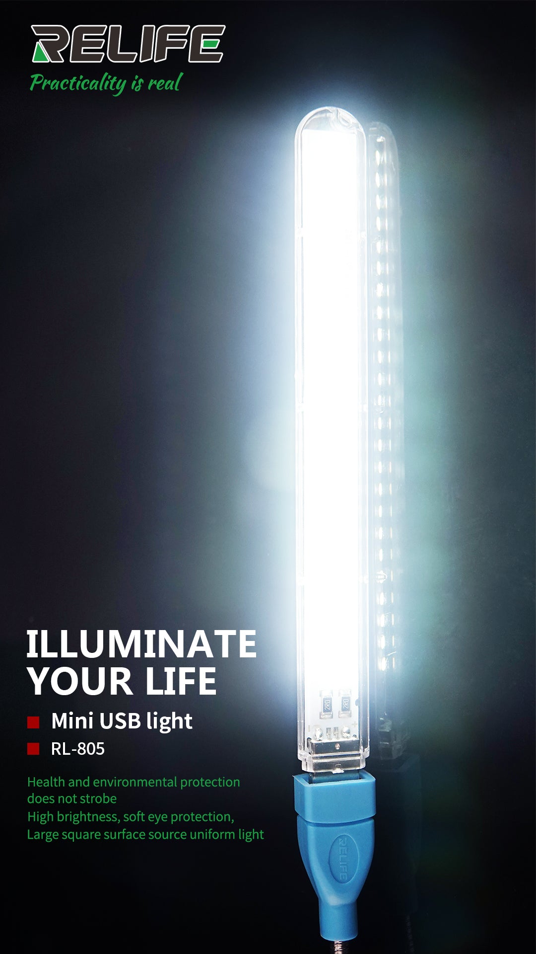 RELIFE RL-805 USB Mini LED LAMP