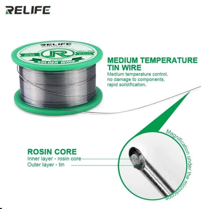 RELIFE RL 441 ACTIVE SOLDER WIRE - 0.04MM