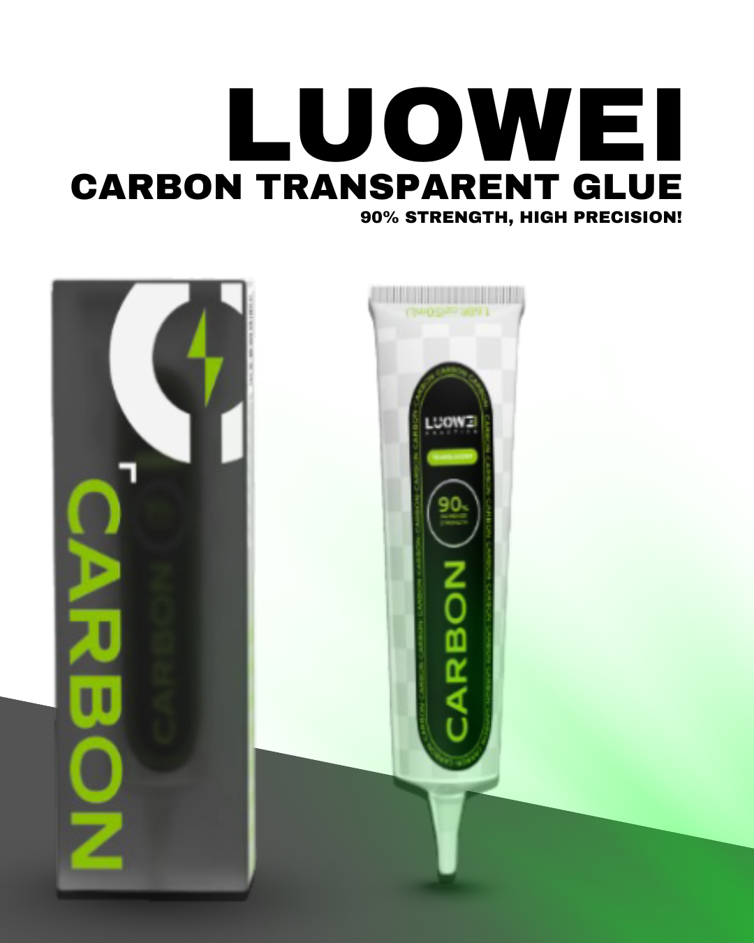 LUOWEI CARBON TRANSPARENT GLUE