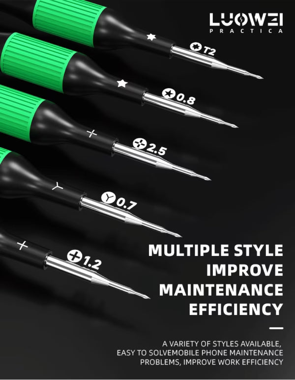 LUOWEI TOMAHAWK SCREWDRIVER 5 PIECE SET