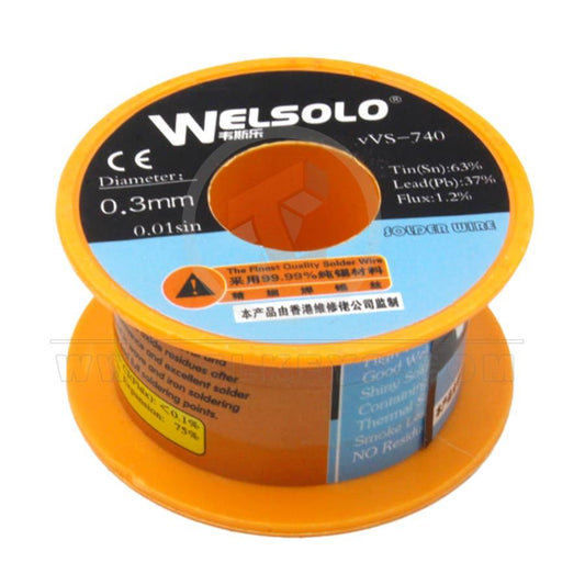 WELSOLO VVS-740 Soldering Wire 0.3mm