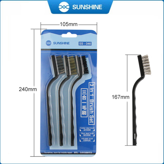 Sunshine Ss-046 3 in 1 Brush