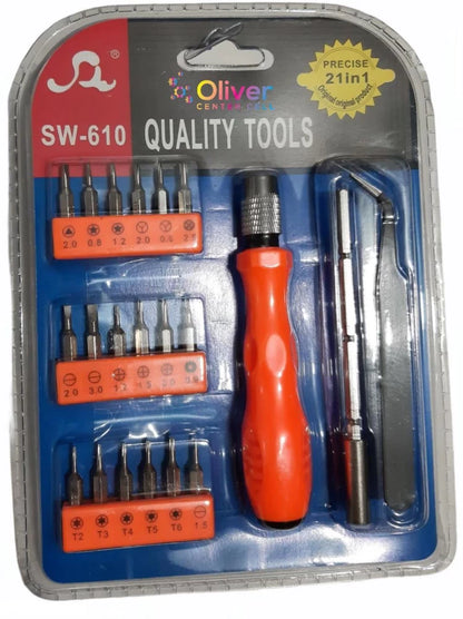 SW-610 SCREWDRIVER SET