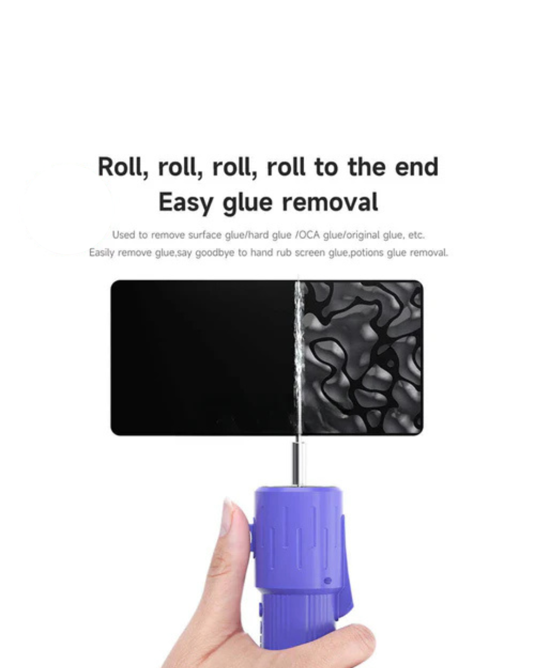 MECHANIC DG200 OCA Electric Screen Glue Remover Multifunctional Speed Adjustable Screen Adhesive Removal Cleaning Tool