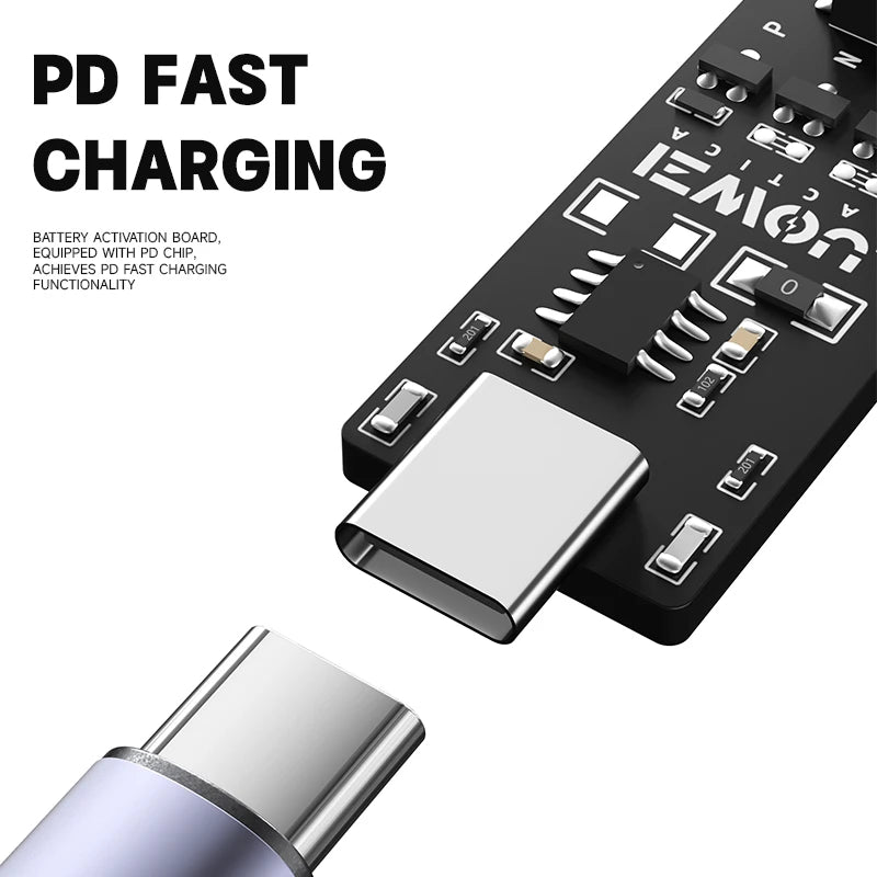 LUOWEI LW-B01 Disassembly-Free Battery Charging Activation Board For Android / IPhone 5 -16ProMax LUOWEI LW-B01 Disassembly-Free Battery Charging Activation Board For Android / IPhone 5 -16ProMax