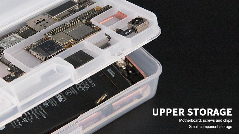 SUNSHINE SS-001A Mobile Phone LCD Screen Mainboard IC Parts Repair Multi-function Storage Box