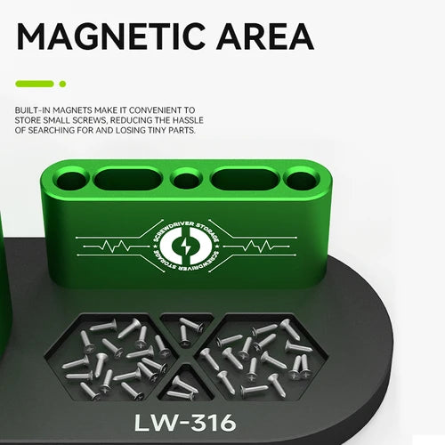 Luowei LW-316 360° Rotating Screwdriver Holder ...