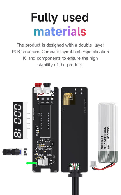 MECHANIC SHERLOCK V2.0 PN JUNCTION / ON-OFF / VOLTAGE HD DIGITAL DISPLAY TESTER