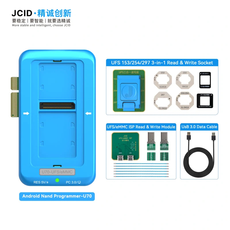 U70 Gen2 UFS Programmer For Android UFS/eMMC/ISP Nand Repair