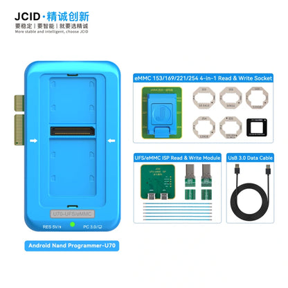 U70 Gen2 UFS Programmer For Android UFS/eMMC/ISP Nand Repair