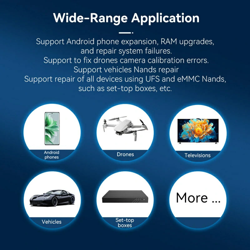U70 Gen2 UFS Programmer For Android UFS/eMMC/ISP Nand Repair