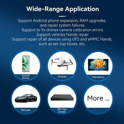 U70 Gen2 UFS Programmer For Android UFS/eMMC/ISP Nand Repair