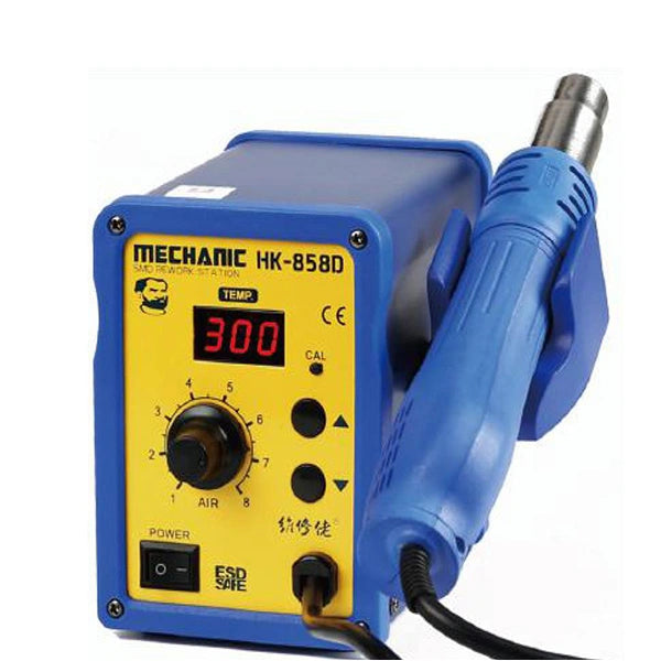 Hot Air Gun MECHANIC HK-858D Lead Free Soldering Station 650W LED Digital Display Heat Gun Antistatic Desoldering Station