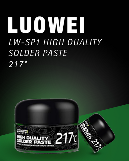 Luowei LW-SP1 217? Lead-free Solder Paste for PCB Repair 50G