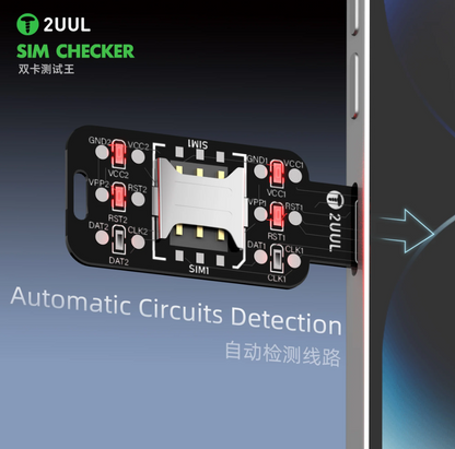 2uul Sm01 Dual Sim Checker Test Board