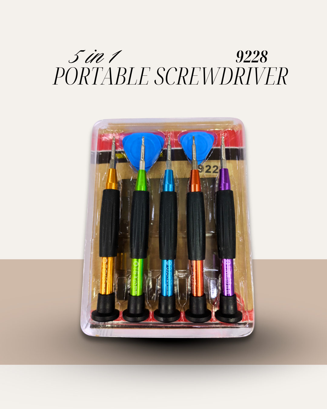 portable screwdriver 9228 [5 in 1]
