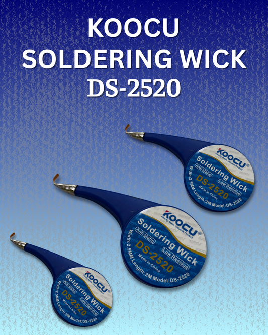 KOOCU DS-2520 Soldering Wick – Precision Desoldering Tool
