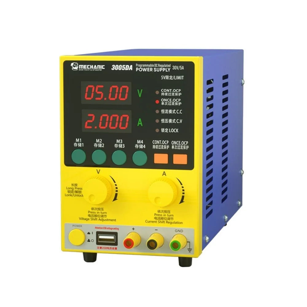 MECHANIC 3005DA ADJUSTABLE DIGITAL DC POWER SUPPLY ( 30V~5AMP )