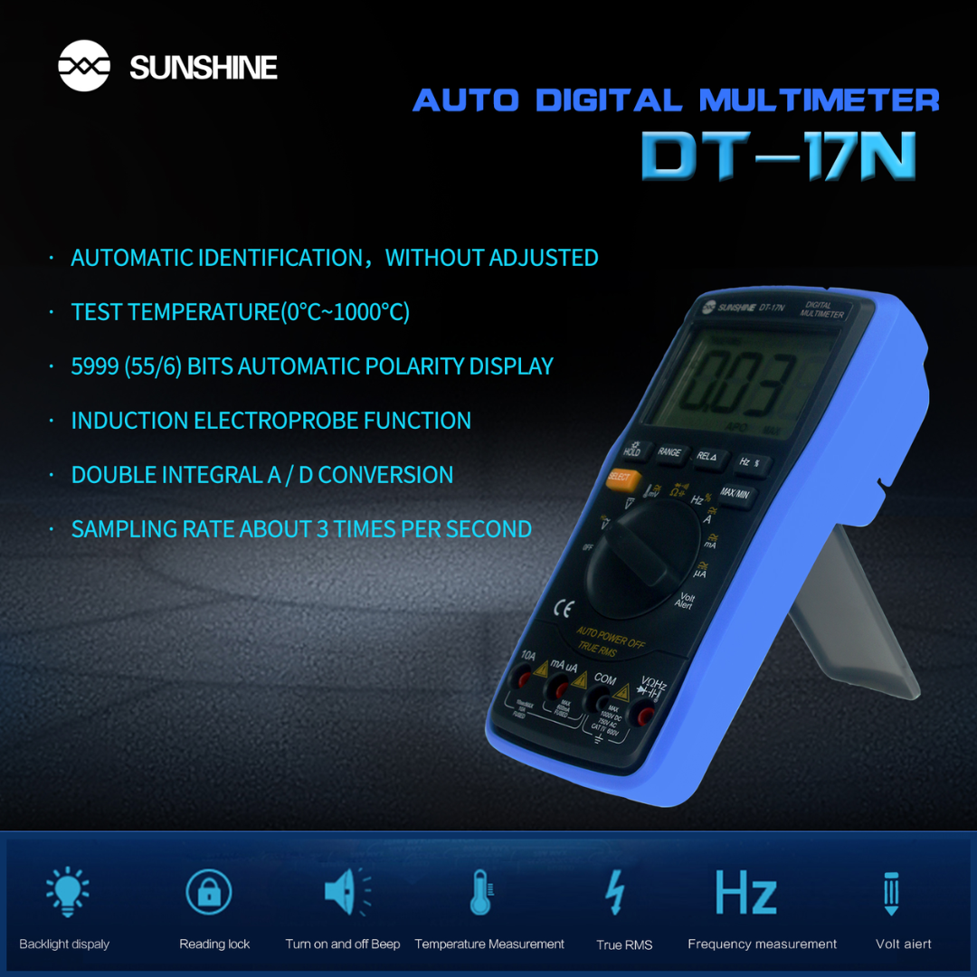DIGITAL MULTIMEETER SUNSHINE DT-17N