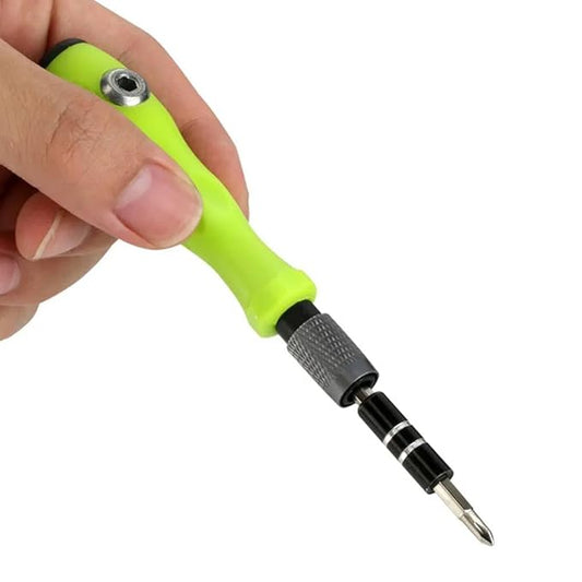 6011-A 32-in-1 Precision Screwdriver Set | Multi-Purpose Magnetic Tool Kit for Mobile, Laptop, Watch, Eyeglass, Electronics Repair (Pack of 1)