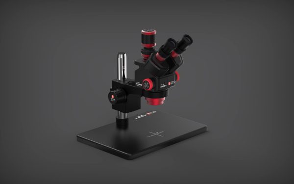 YCS 6558S 6.5-58X 0.5 CTV Trinocular Microscope