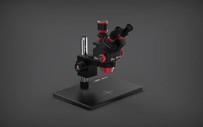 YCS 6558S 6.5-58X 0.5 CTV Trinocular Microscope