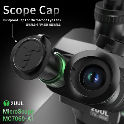 2UUL MC7060-A1 7-60X Trinocular Microscope