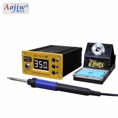 AOJIW HD-T12X welding machine uses fast heating welding tip