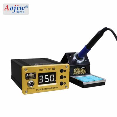 AOJIW HD-T12X welding machine uses fast heating welding tip