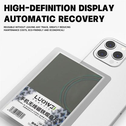 Luowei LW-328 Mobile Phone Wireless Charging Magnet Observation Card