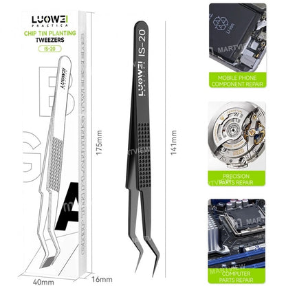 Chip soldering tweezers IS-20