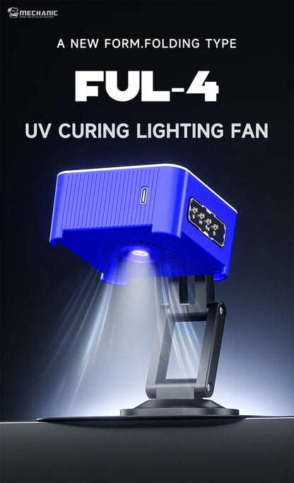 Mechanic FUL-4 Portable Foldable Multifunctional Smoke Extraction UV Curing Fan