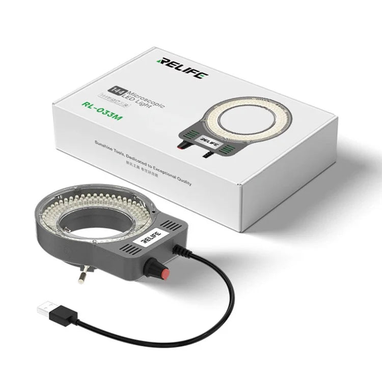 RELIFE RL-035M Microscope LED Ring Light – 144 LEDs