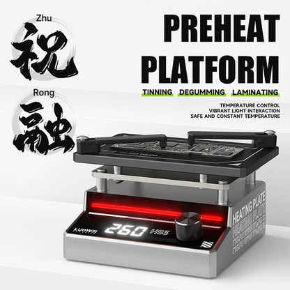 Luowei HS3 Preheat Platform For Phone PCB Layering IC Glue Remover Preheater