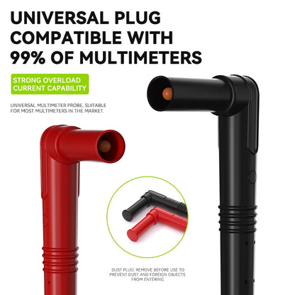 Luowei LW-315 Gold Plated Multimeter Pen 20A/1000V