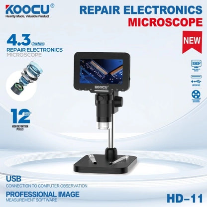 KOOCU HD-11 New 4.3-inch portable electron Microscope