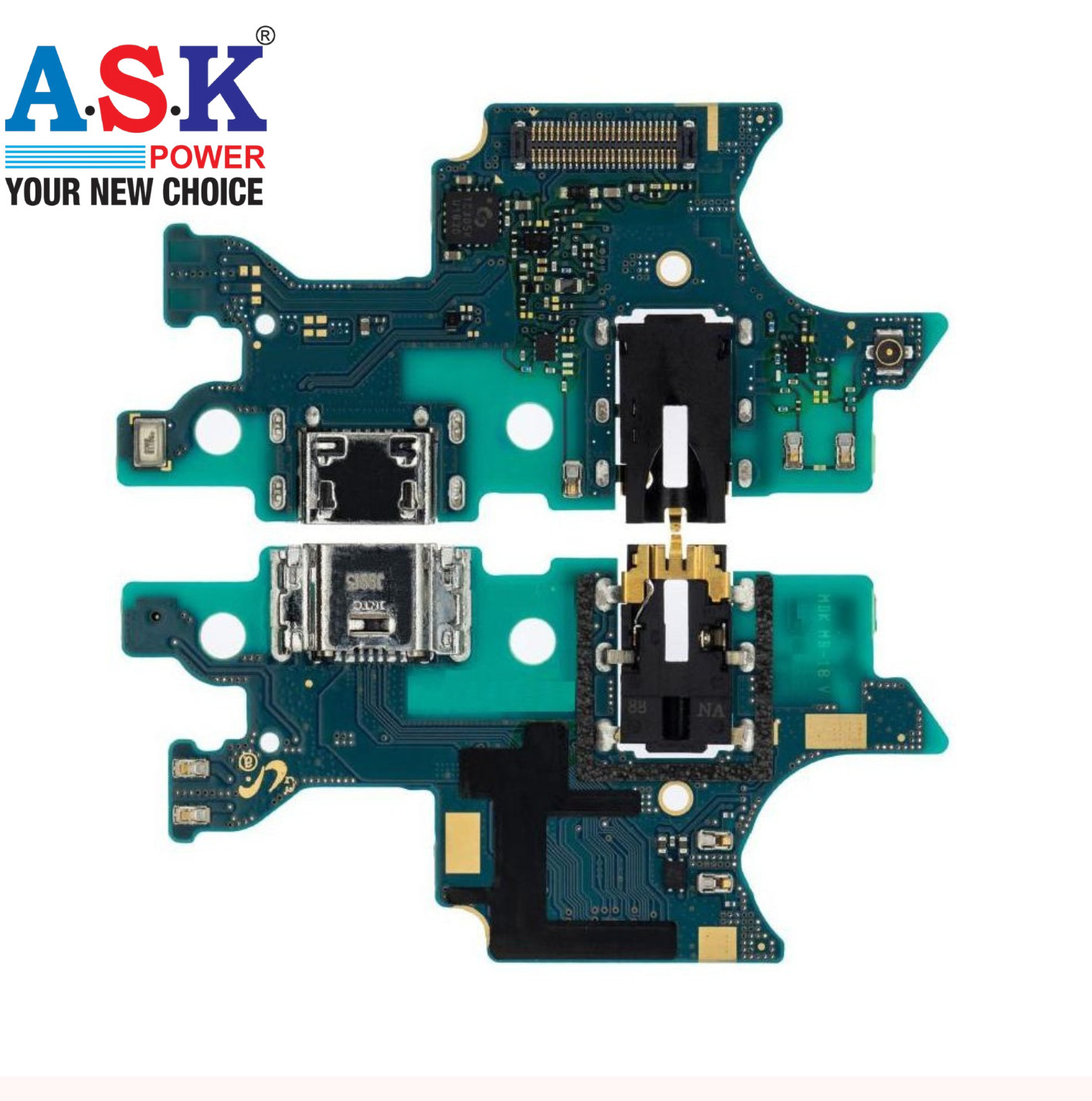 CHARGING CONNECTOR FLEX / PCB BOARD FOR SAMSUNG GALAXY A7 2018