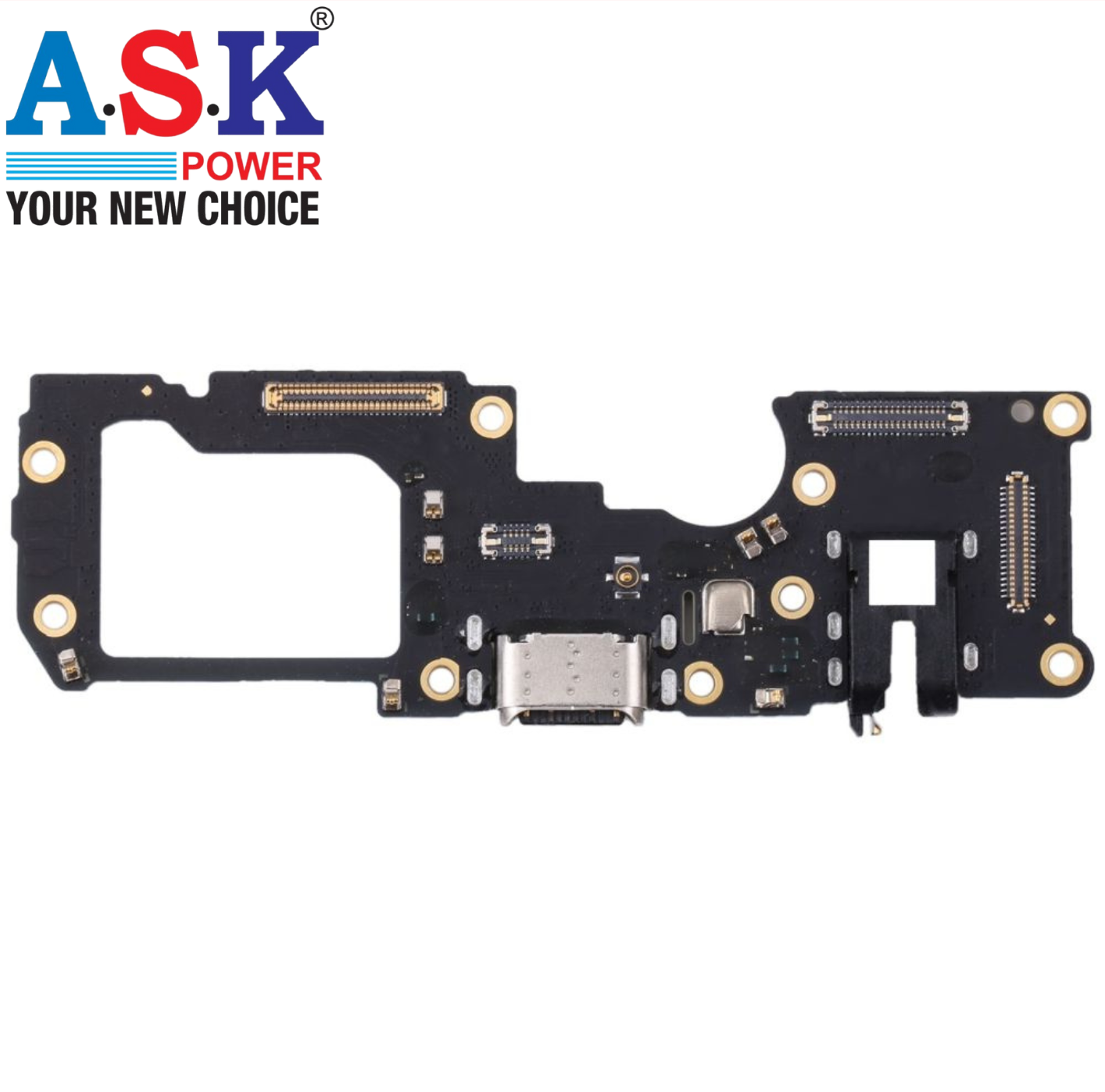 CHARGING CONNECTOR FLEX / PCB BOARD OPPO F21 PRO 4G